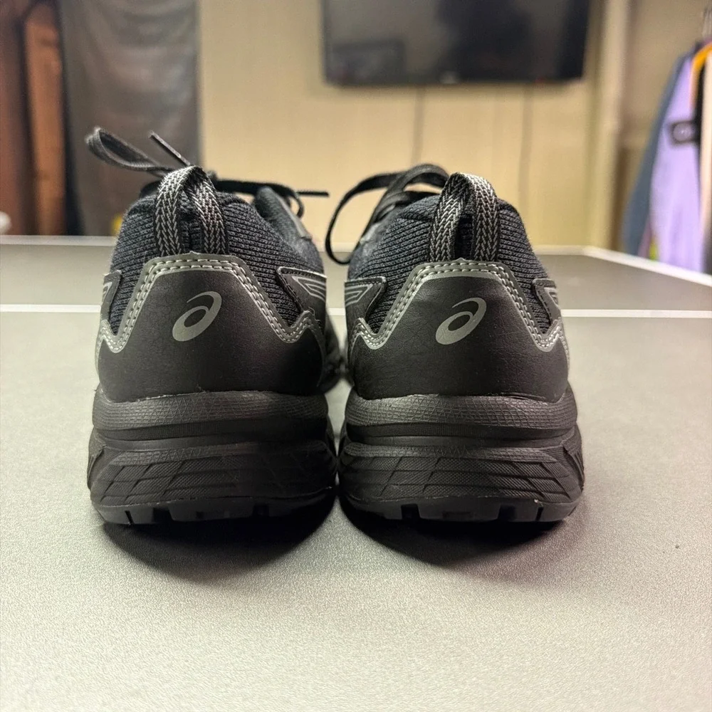 ASICS Gel Venture 8 Extra Wide Black Running Walking Shoes Men's US 8 4E